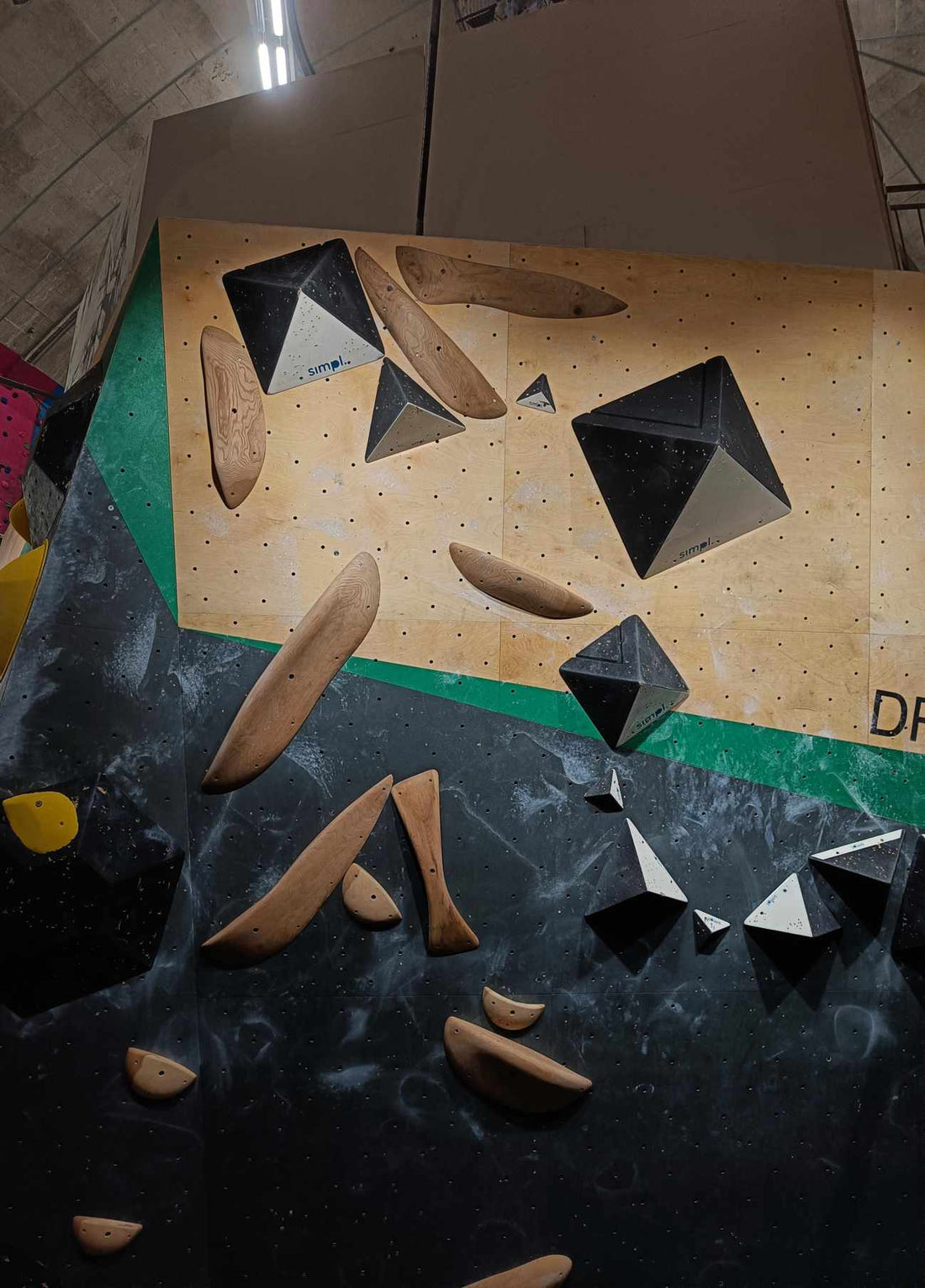 The boulder featured at Göteborgscupen